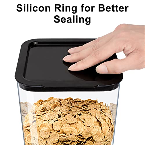 5L Cereal Dispenser Countertop with lids