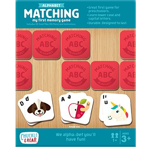 Alphabet Matching Memory Game