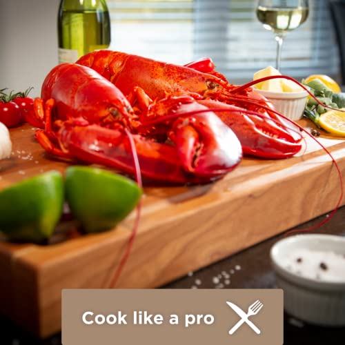 24" Classic Maple Reversible Cutting Board with Juice Groove