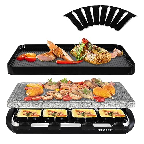 Raclette Grill with Extra Stone Plate