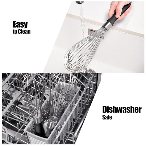 18 8 Stainless Steel Balloon Whisk for Cooking