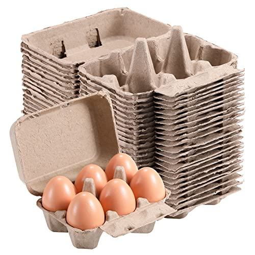 Half Dozen Egg Cartons 50 Pack (50 Count)