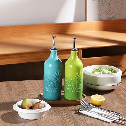 Sweejar Ceramic Olive Oil Dispenser Bottle