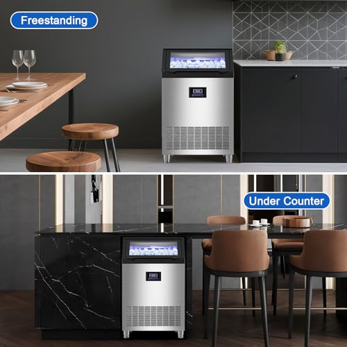 320 lbs High Output Commercial Ice Maker Undercounter Built