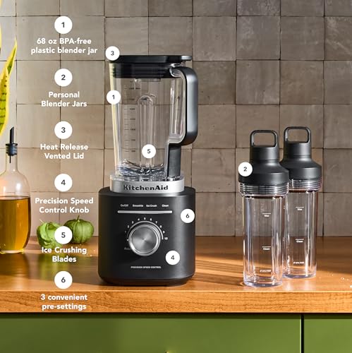 Pure Power Blender with 2 Blending Jars