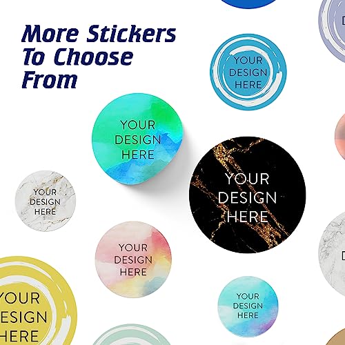 Custom Vinyl Stickers Your Image (100 Count)