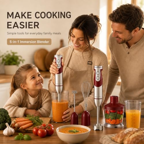 Hand Blender 1000W Immersion Blender