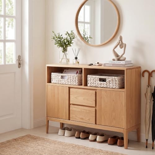 Large Wicker Storage Baskets for Shelves
