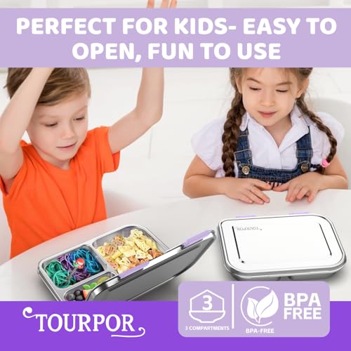 Stainless Steel Bento Box for Kids 1000ml