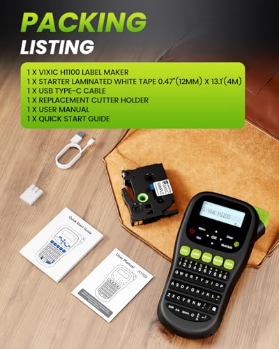 Label Maker Machine with Tape