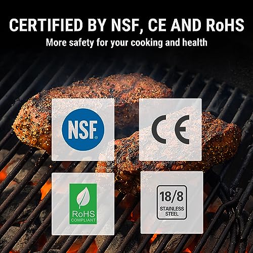TempSpike 500 ft Wireless Meat Thermometer Digital for Cooking