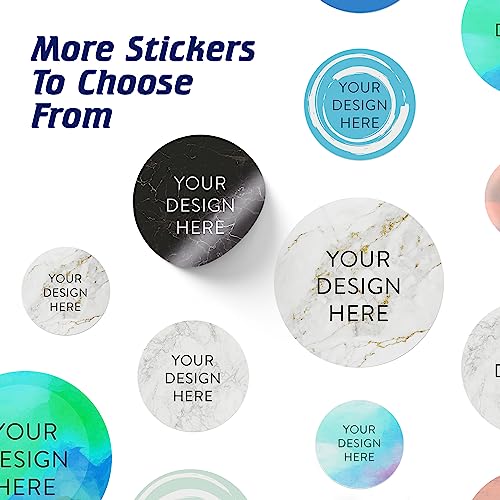 Custom Vinyl Stickers Your Image (100 Count)