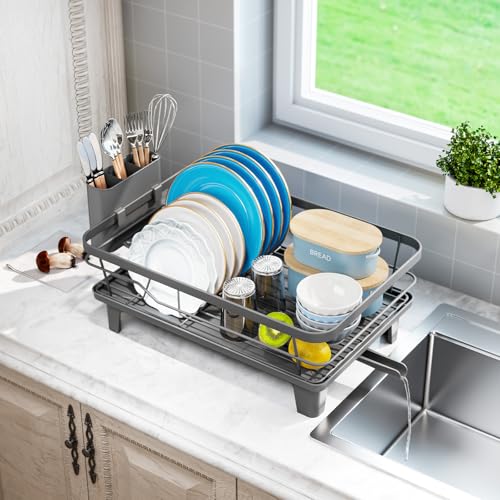 Urakify Dish Drying Rack for Kitchen Counter