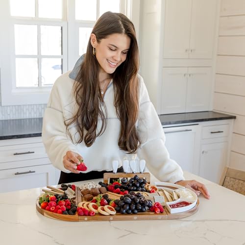 Elite Snacker Large Charcuterie Board Set (10 Count)