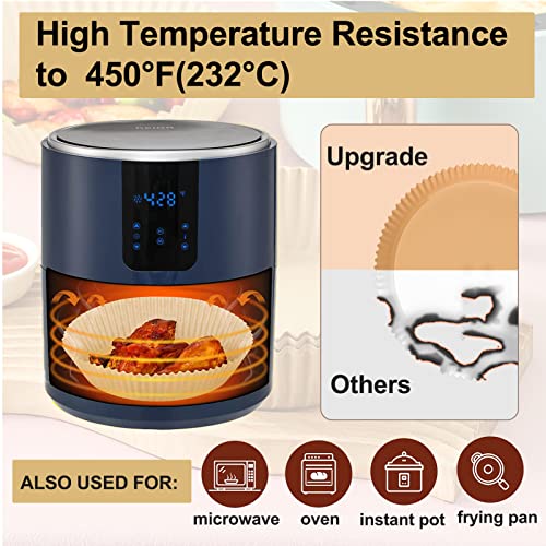 Large Air Fryer Liners Disposable Round