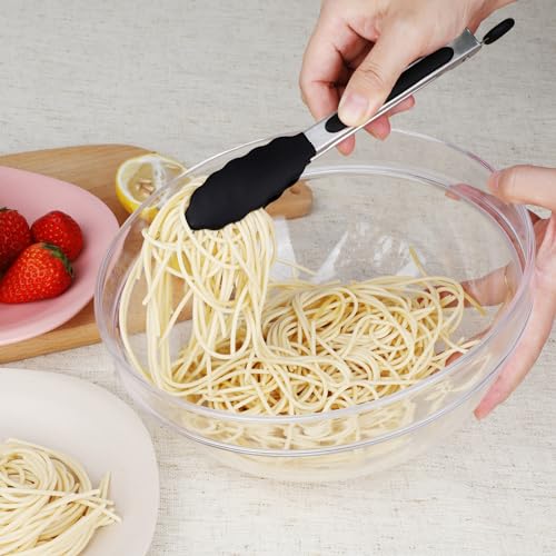 Mini Silicone Kitchen Tongs for Cooking