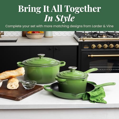Enameled Cast Iron Skillet