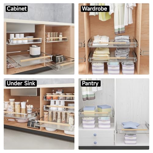 Expandable Pull Out Cabinet Organizer
