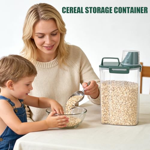 2 Pack 3 Lbs Pet Dog Cat Food Storage Containers for Travel (2 Count)