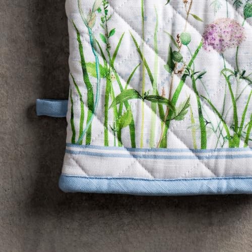 100% Cotton Oven Mitt & Pot Holder Set
