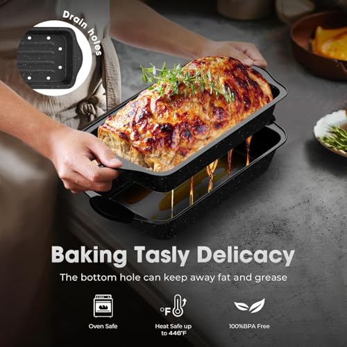 11 Piece Nonstick Baking Pans Set