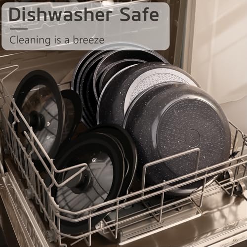 Ceramic Pots and Pans Set Non Stick
