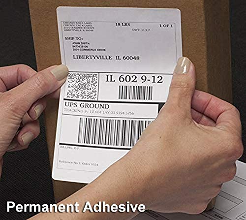 Fanfold 4 x 6 Direct Thermal Shipping Labels with Perforations (2000 Count)
