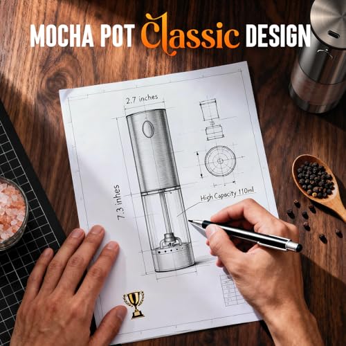 Salt and Pepper Grinder Set Kitchen Essentials Gifts for Women