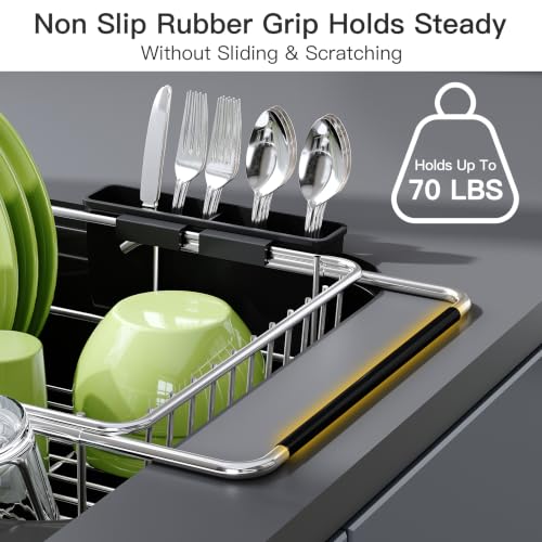 Dish Drying Rack in Sink