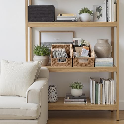 Wicker Baskets for Organizing (2 Count)