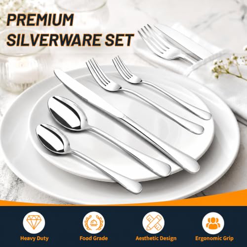 Silverware Set (40 Count)