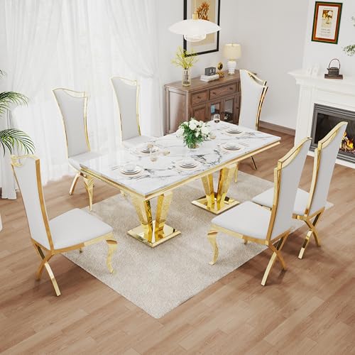 7 Piece Luxury Dining Room Set (7 Count)