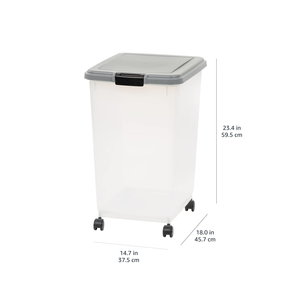 Airtight Pet Food Storage Container with Scoop