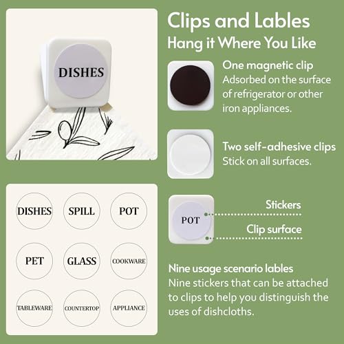 Swedish Dishcloths for Kitchen (8 Count)
