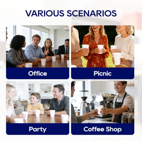 270 Pack 10 oz Disposable Paper Coffee Cup