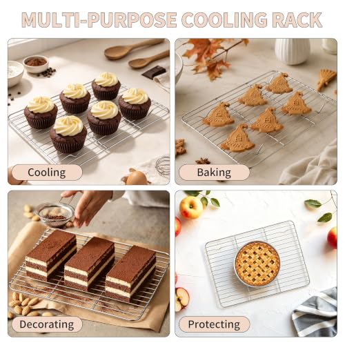 Stainless Steel Baking Sheet with Rack Set