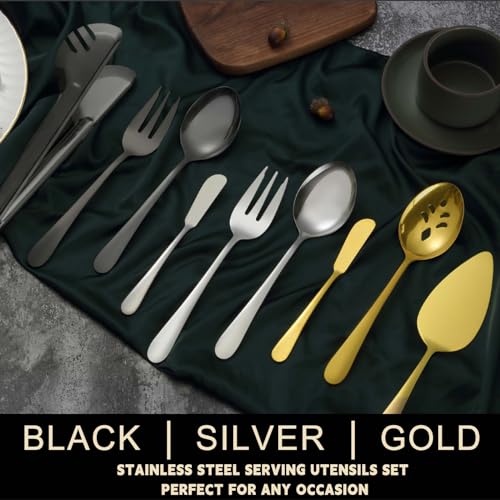 Black 20 Piece Serving Set (20 Count)
