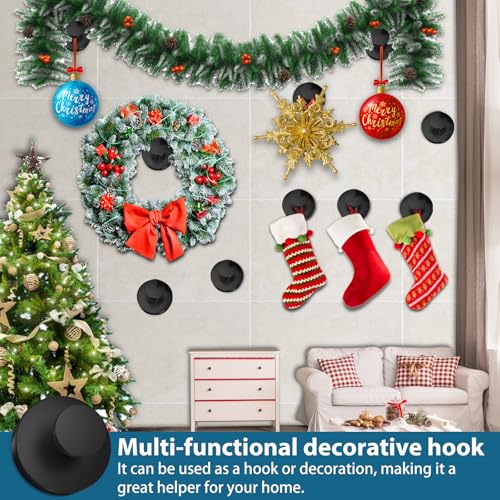 Suction Cup Hooks for Shower (4 Count)