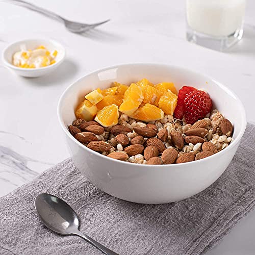 22 Oz Ceramic Cereal Bowls Set of 6 (6 Count)
