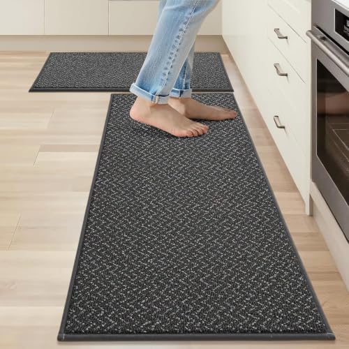 Kitchen Rugs Set of 2 Non