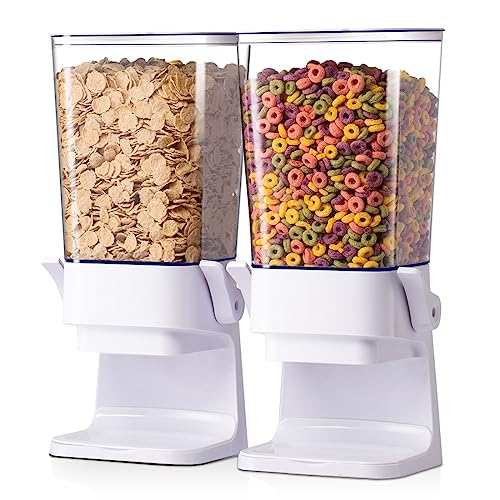 Cereal Dispenser Countertop with lids