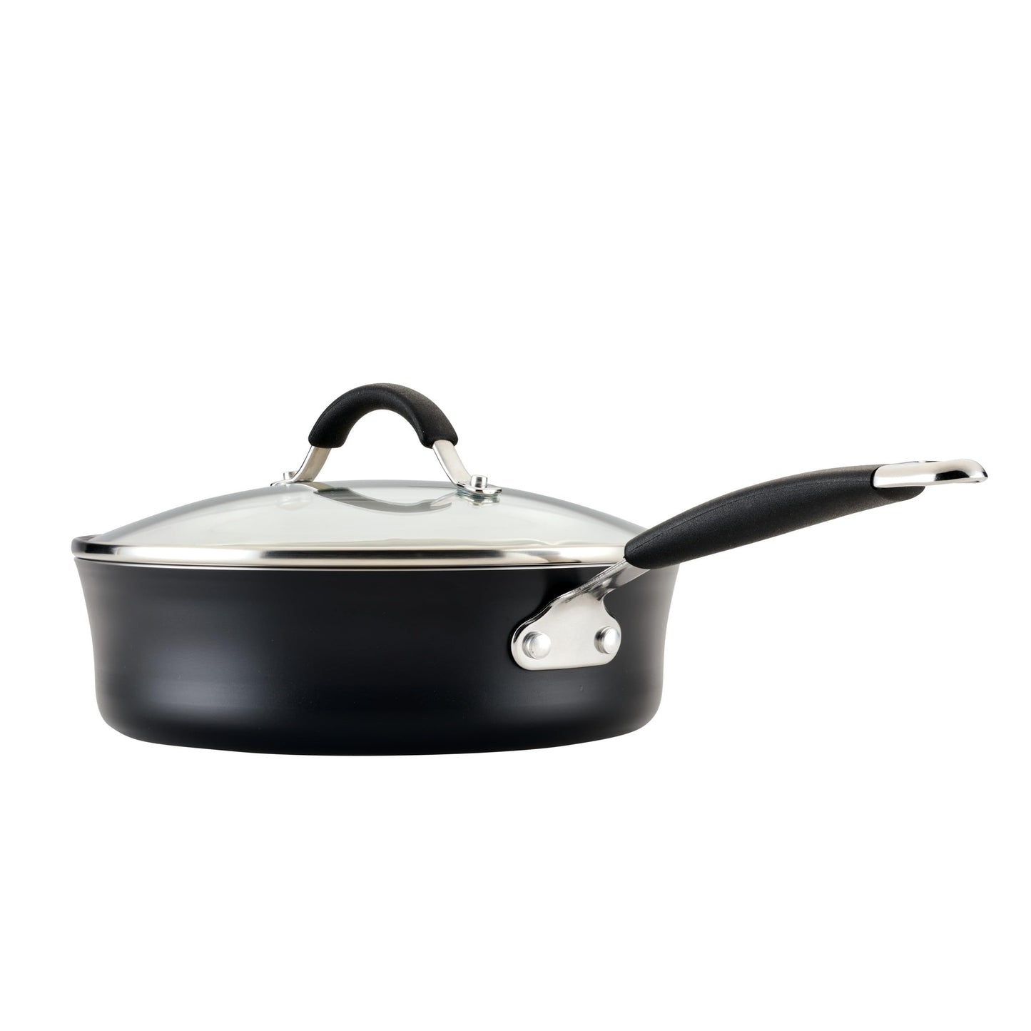 Cucina Ceramic Nonstick Saute Pan with Lid