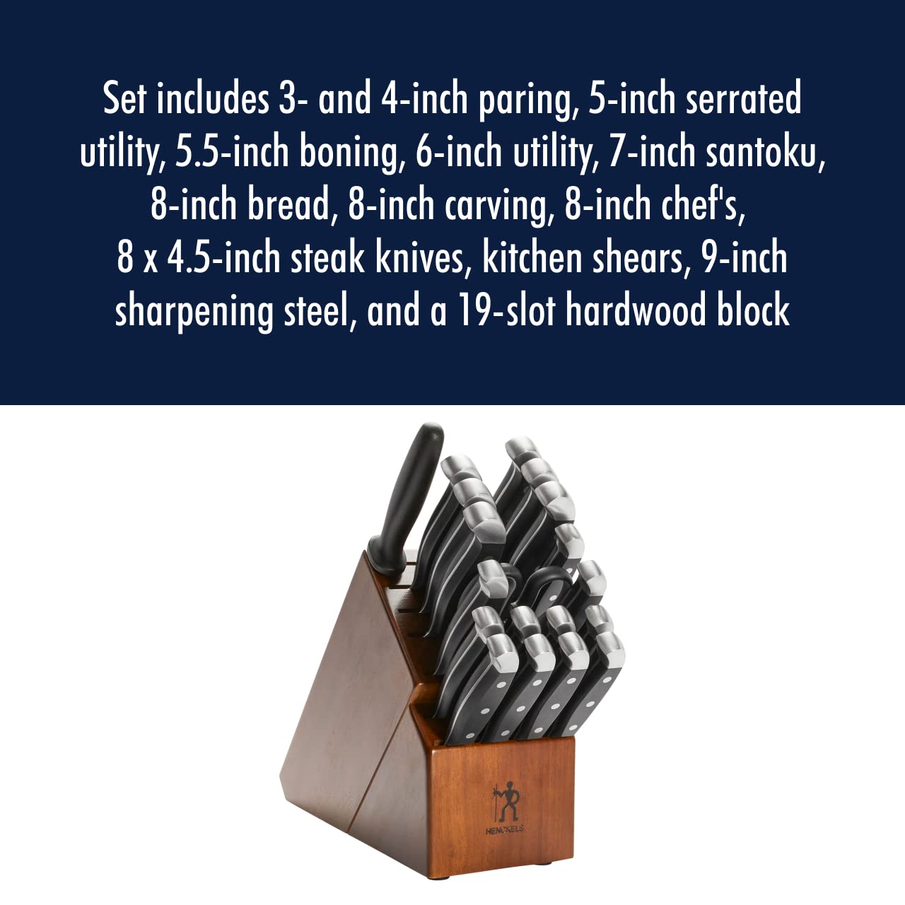 Statement 20 Pc Knife Set (20 Count)