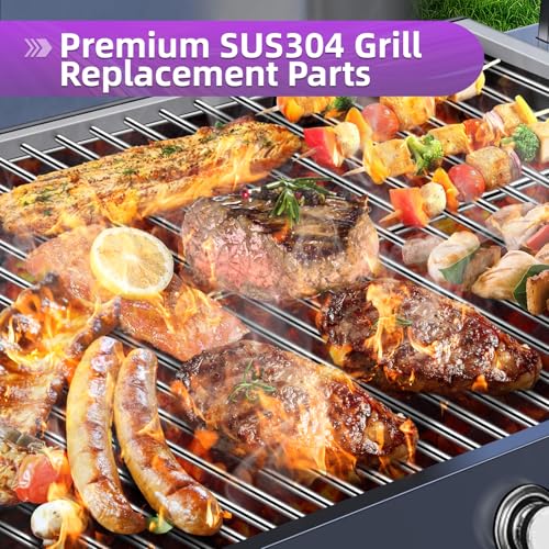 Stainless Steel 7524 Grill Grates for Weber Genesis E310 E320 E330 S330 EP