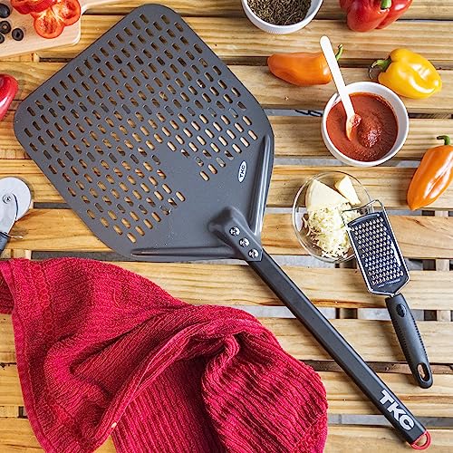 12" 8" Perforated Pizza Peels