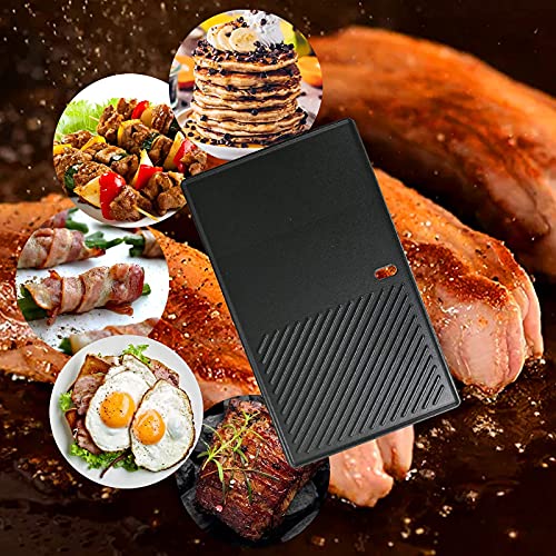 7637 Cast Iron Griddle Grates for Weber Spirit 200 Grill Parts