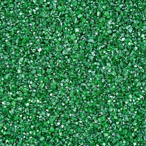 Green Sanding Sugar Sprinkles (5.3 Ounce)