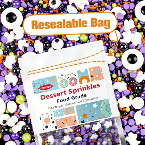 Halloween Eye Sprinkles for Cake Decorating (5.29 Ounce)