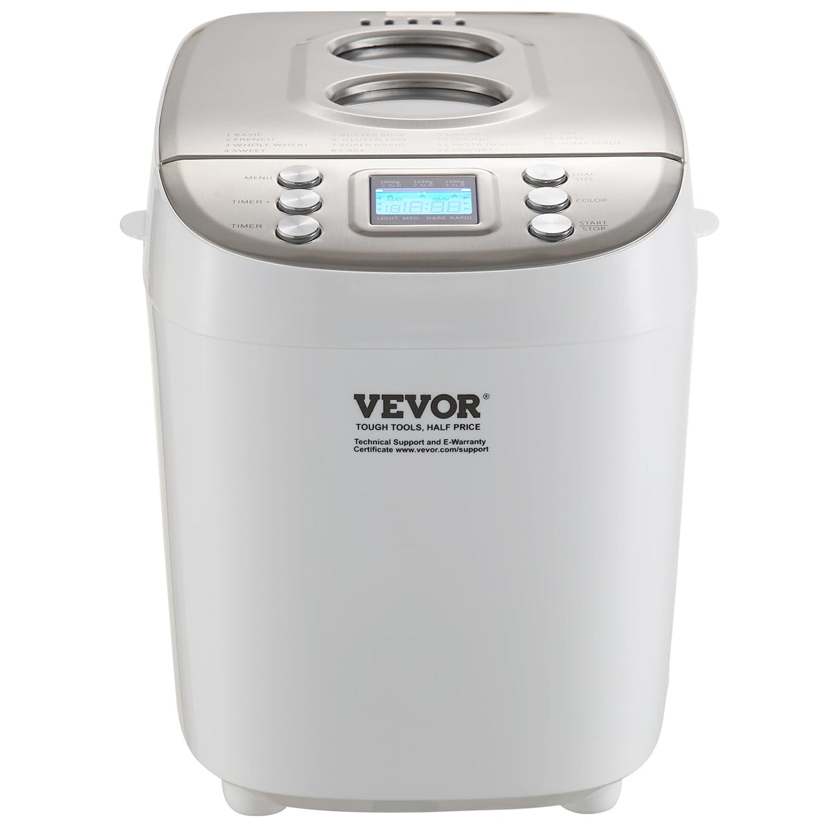 Bread Maker Dough Machine 15 Menus in 1
