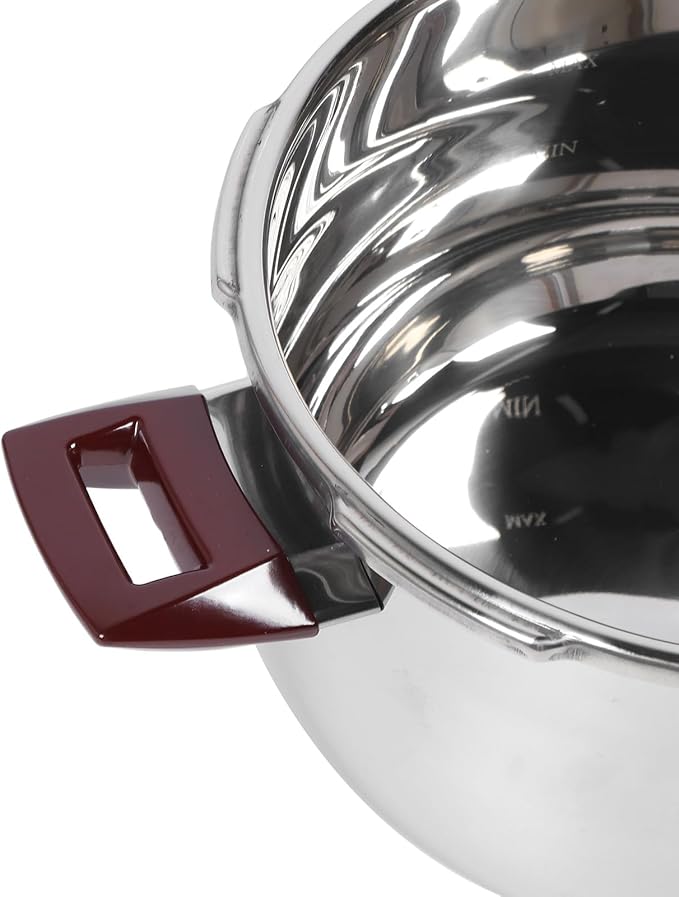 Generic Pressure Cooker, 80KPA Stainless Steel Pressure Canner Pressure Cooker with Ergonomic Handle for Induction Cooktops, Gas Cooktops, Open Flames Using (11L), Genericgw5tu3c8sd-14